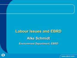 Alke Schmidt, EBRD - Banknig presentation