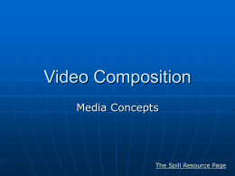 Video Composition