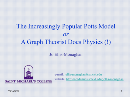 From Potts to Tutte and back again... A graph theoretical
