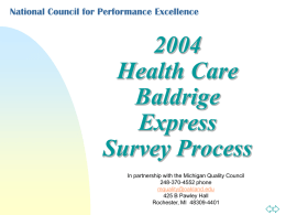 National Council for Performance Excellence