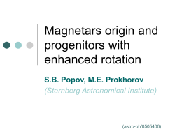 Magnetars origin and progenitors with enhanced rotation'