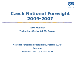IPTS seminar Prague 18-19 2001