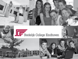 PowerPoint-presentatie - Stedelijk College Eindhoven