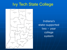 IVY TECH STATE COLLEGE