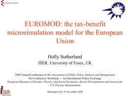 Effects of flat tax reforms in Europe on inequality and