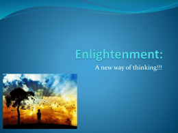 Enlightenment: