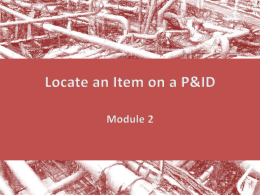 Locate an Item on a P&ID