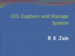 CO2 Capture and Storage System