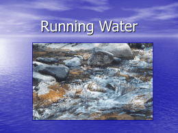 Running Water - Jefferson Township Public Schools