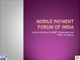 Mobile Payment Forum of India