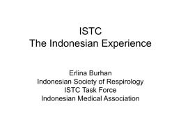ISTC in Indonesia