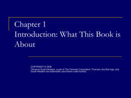 lecture 1 - Vanderbilt University