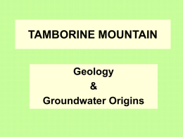 TAMBORINE MOUNTAIN - Tamborine Mountain Landcare Inc