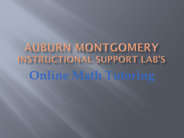 Auburn Montgomery Learning Center’s
