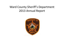 Ward County Sheriff’s Department