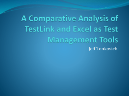 TestLink Research Presentation