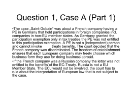 Question 1, Case A