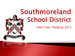 Southmoreland School District