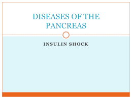 DISEASES OF THE PANCREAS