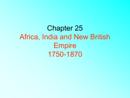 Whap Chapter 26 British Empire