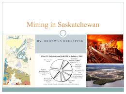 Mining in Saskatchewan