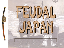 Feudal Japan - Ms. Byrne's Social Studies Class Website