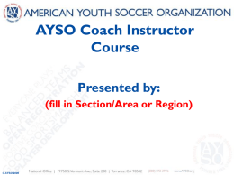 Coach Instructor PowerPoint