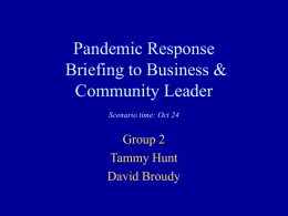 Pandemic Response - Northwest Center for Public Health