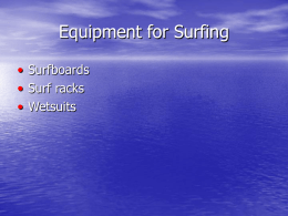 Surfing Equipment