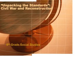 Unpacking the Standards”