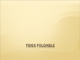 Tides Foldable