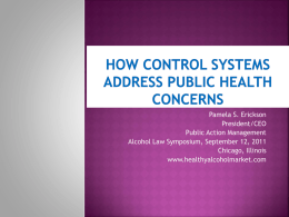 Public Health Concerns about Privatization in Control States