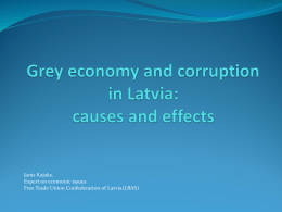 Pētījums par ekonomisko un sociālo situāciju Baltijas