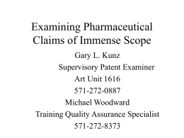 Examining Pharmaceutical Claims of Unlimited Scope