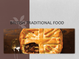 British Traditional Foods