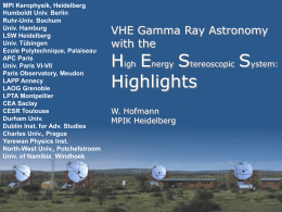 Galactic sources of VHE gamma rays