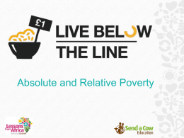 LBTL Absolute and Relative Poverty KS3