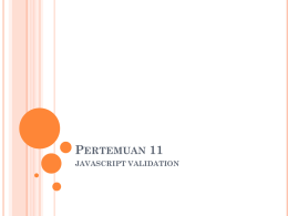 Pertemuan 11