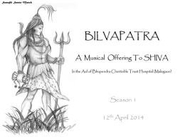 BILVAPATRA A Musical Offering To SHIVA