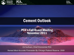 Welcome Insert Title Here - Portland Cement Association