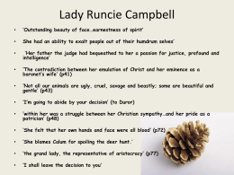 Lady Runcie Campbell