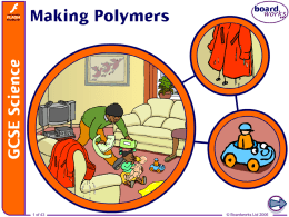 4. Making Polymers