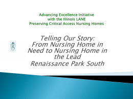 Advancing Excellence Initiative with the Illinois LANE