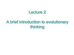 Aug31_lecture2 - University of Arizona | Ecology and