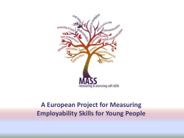 MASS Measuring and Assessing Soft Skills Iverene Bromfield