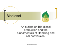 Biodiesel - Teachfind