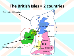 The British Isles = 2 countries - Librairie