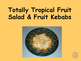 Caribbean Fruit Salad