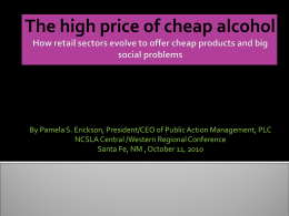 The high price of cheap alcohol