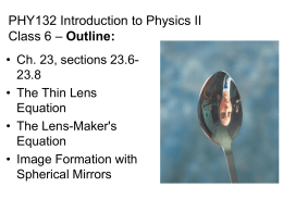 PHY132 Introduction to Physics II